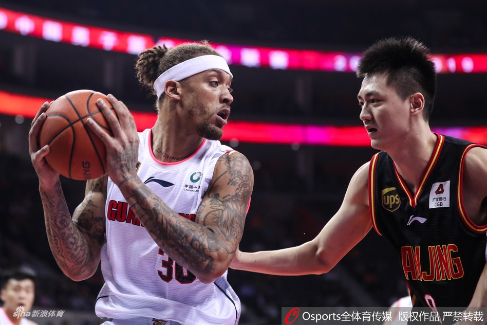 CBA第41轮：广东114-79同曦