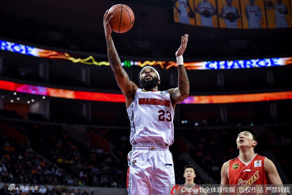 CBA第33轮:广东VS八一