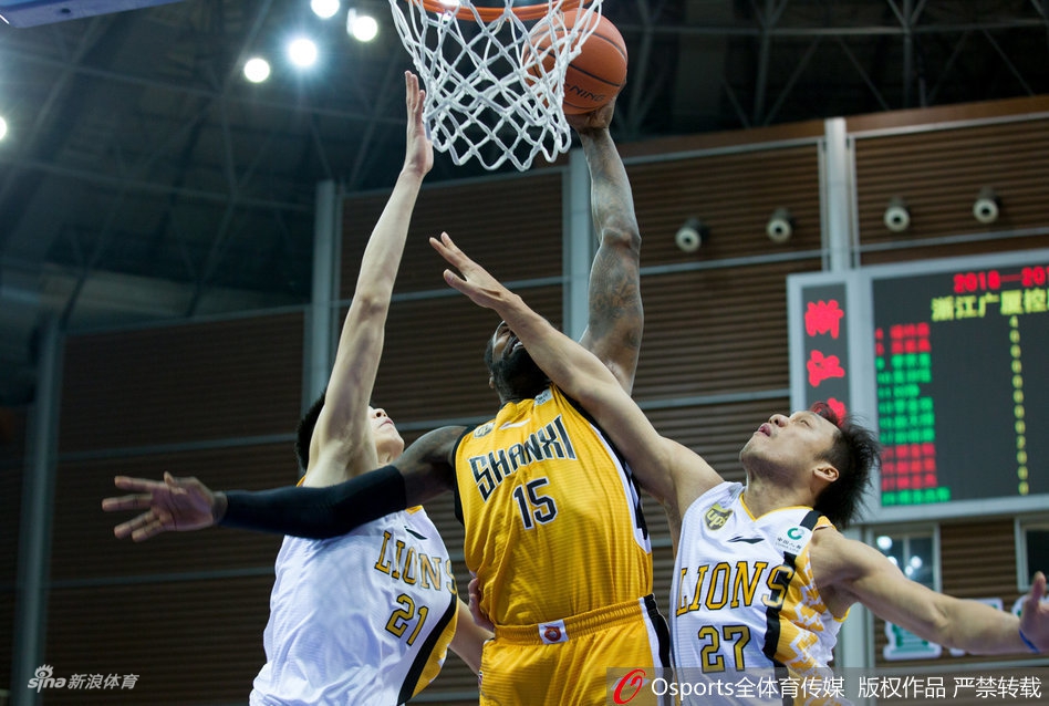 CBA第29轮：广厦127-118山西