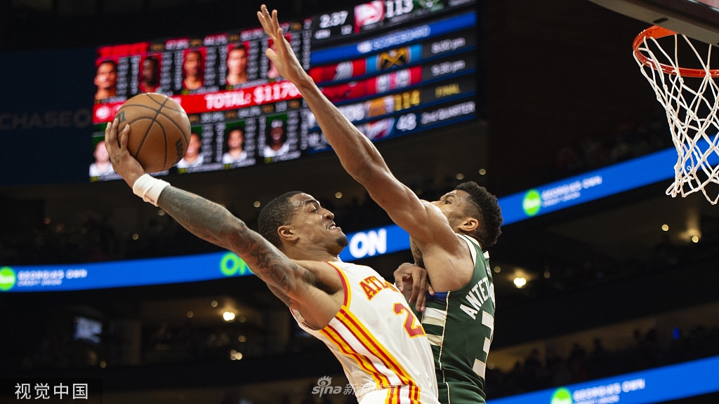 [NBA常规赛]雄鹿100-120老鹰