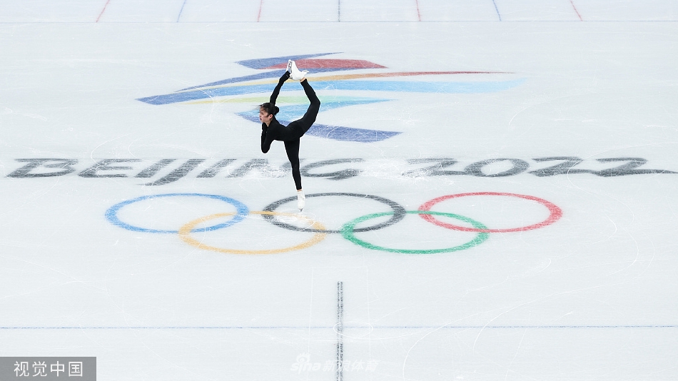 金博洋朱易亮相冬奥花滑训练日