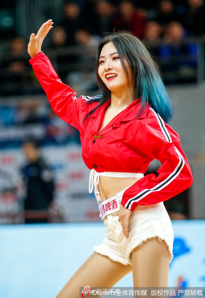 CBA第41轮拉拉队美女热舞精选