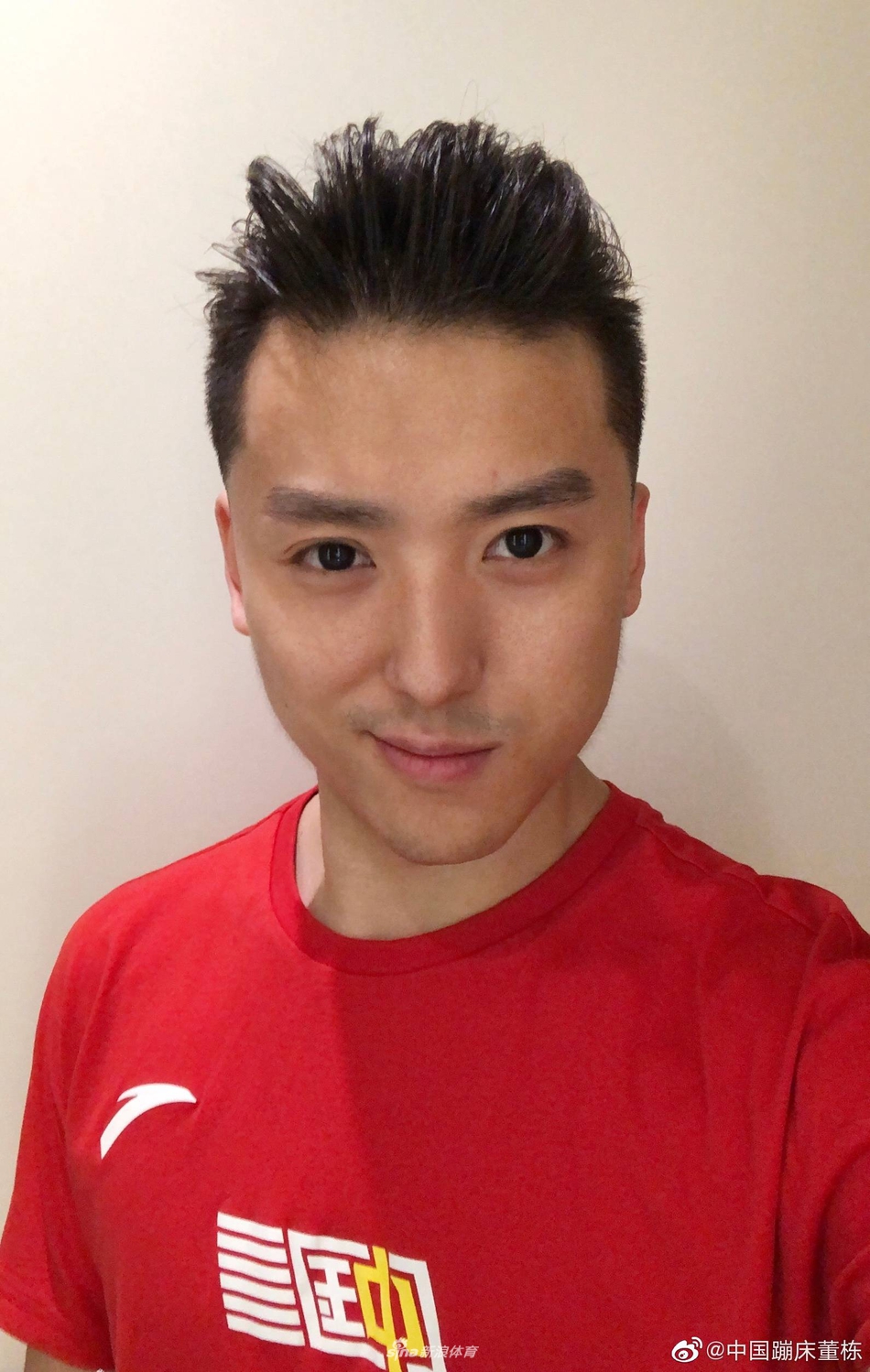 董栋坚持训练 备战东京奥运会