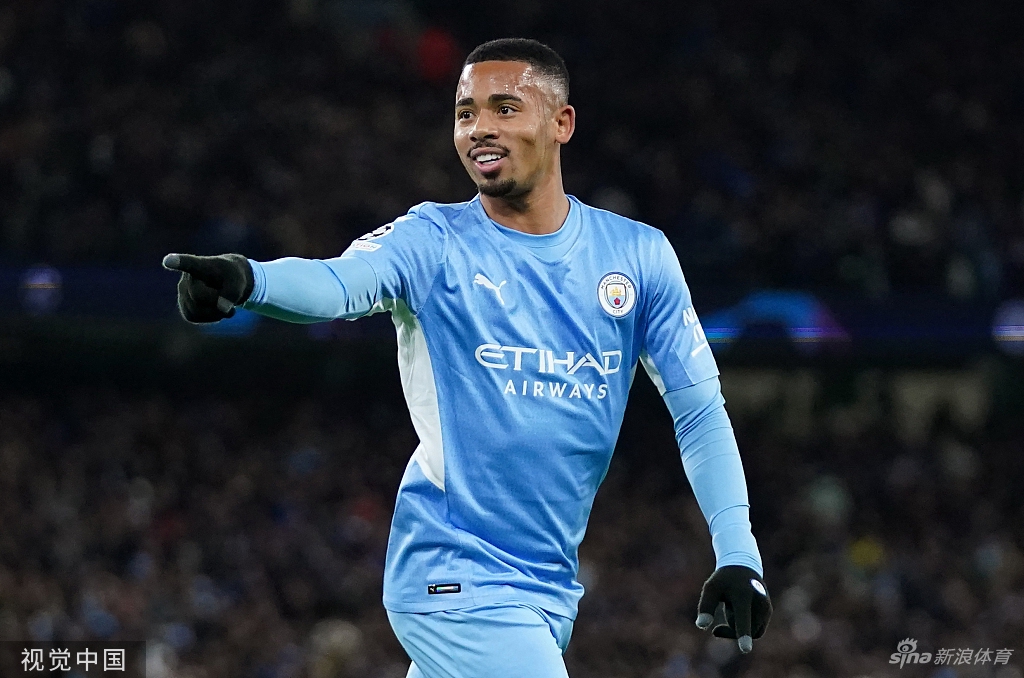[欧冠]曼城2-1巴黎 热苏斯打入制胜球