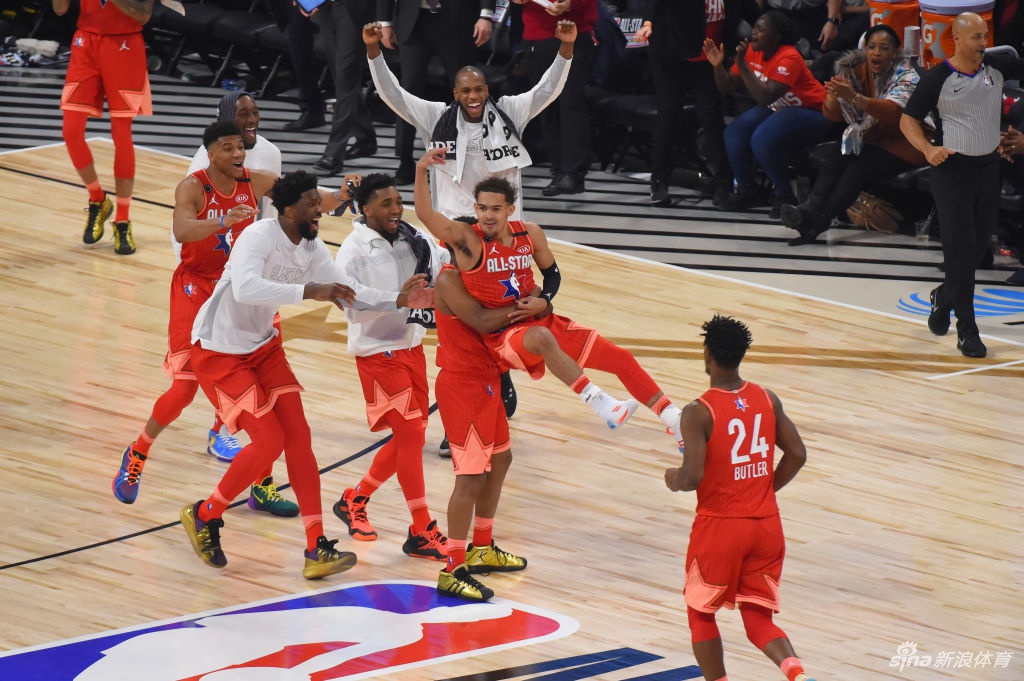 [2020NBA全明星赛]字母哥队155-157詹姆斯队