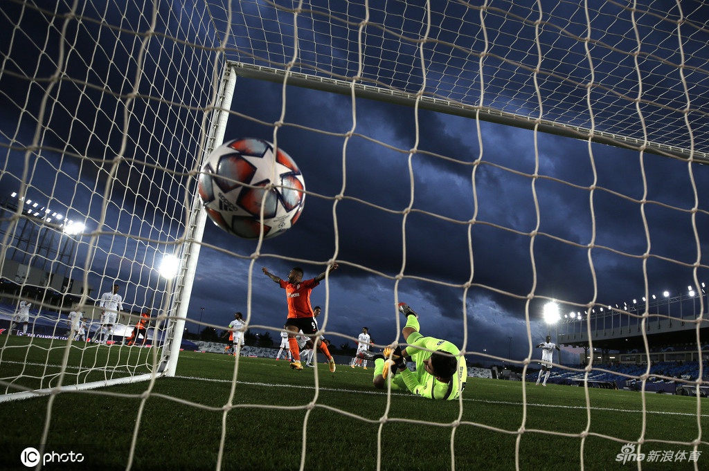 [欧冠]皇马2-3顿涅茨克矿工 上半场连丢3球
