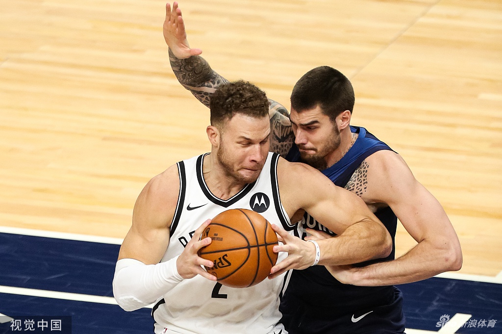 [NBA]篮网127-97大胜森林狼 杜兰特轻取31分