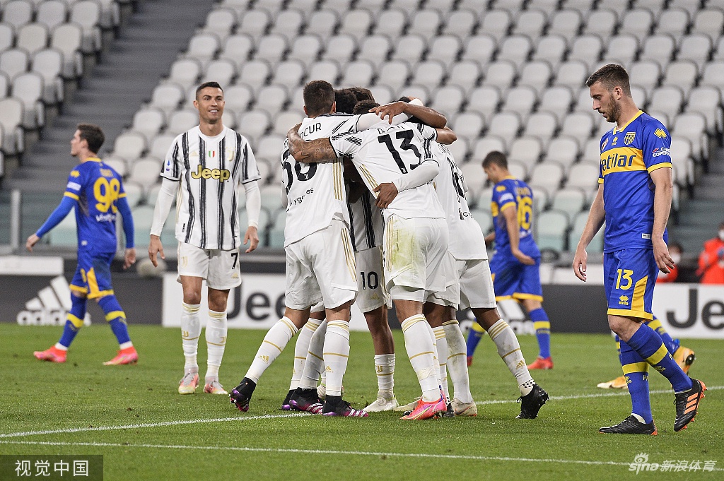 [意甲]尤文3-1帕尔马 C罗复出