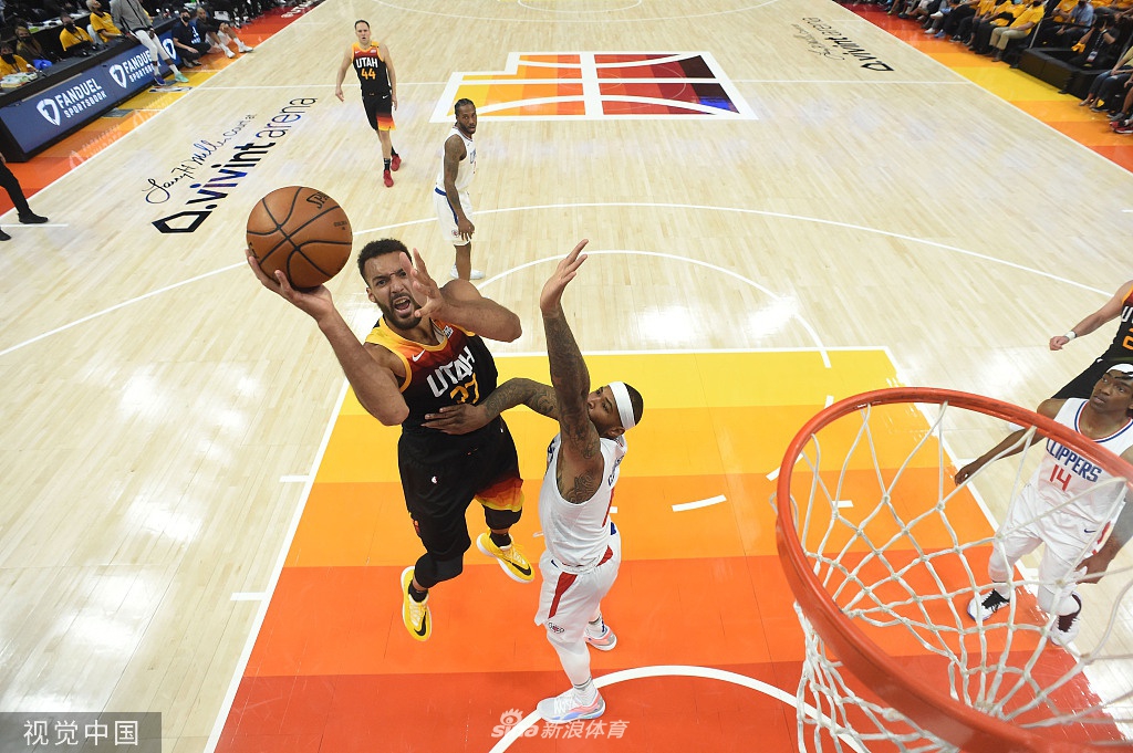 [NBA季后赛]快船109-112爵士 米切尔砍45分