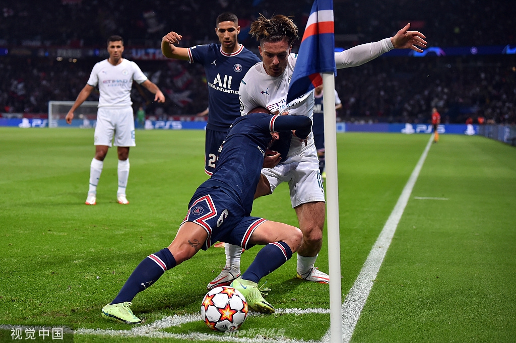 [欧冠]大巴黎2-0曼城 梅西破门