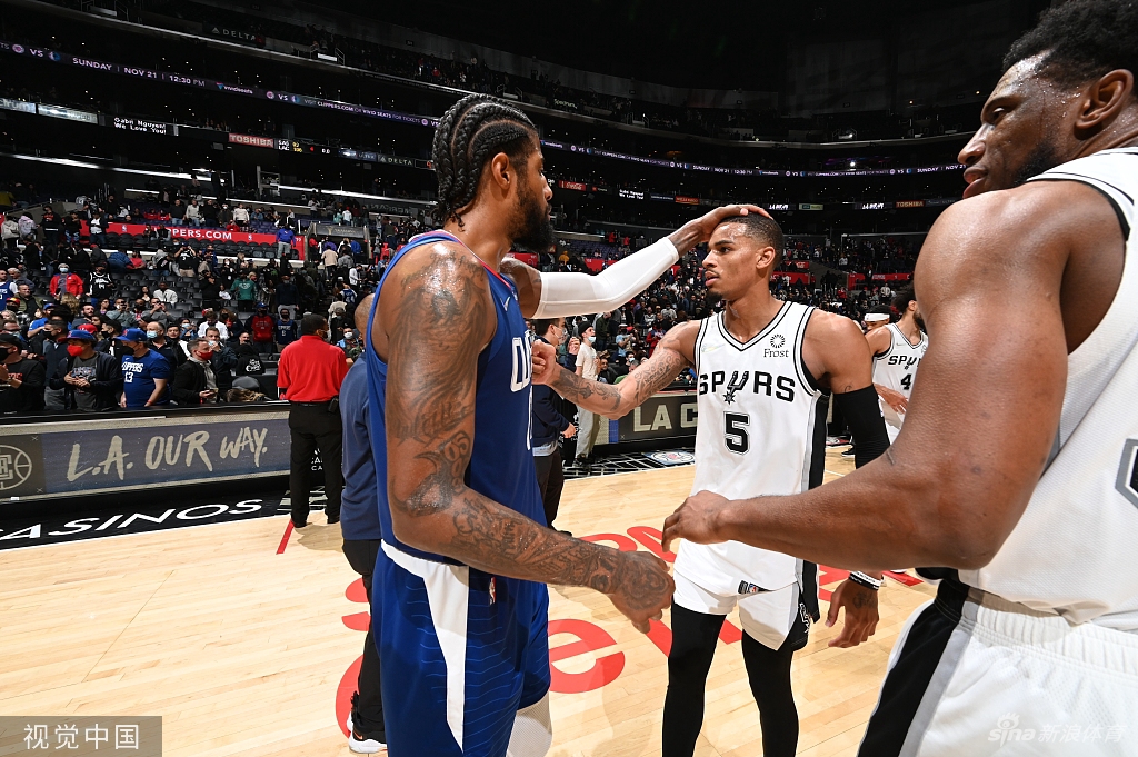 [NBA常规赛]马刺92-106快船