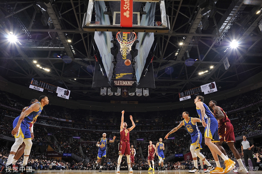 [NBA]勇士104-89骑士 库里9三分砍40分