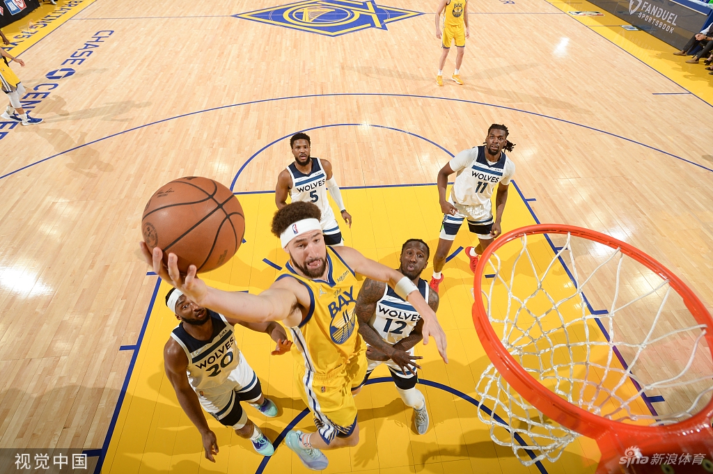 [NBA]森林狼115-124勇士 库里29分6助攻