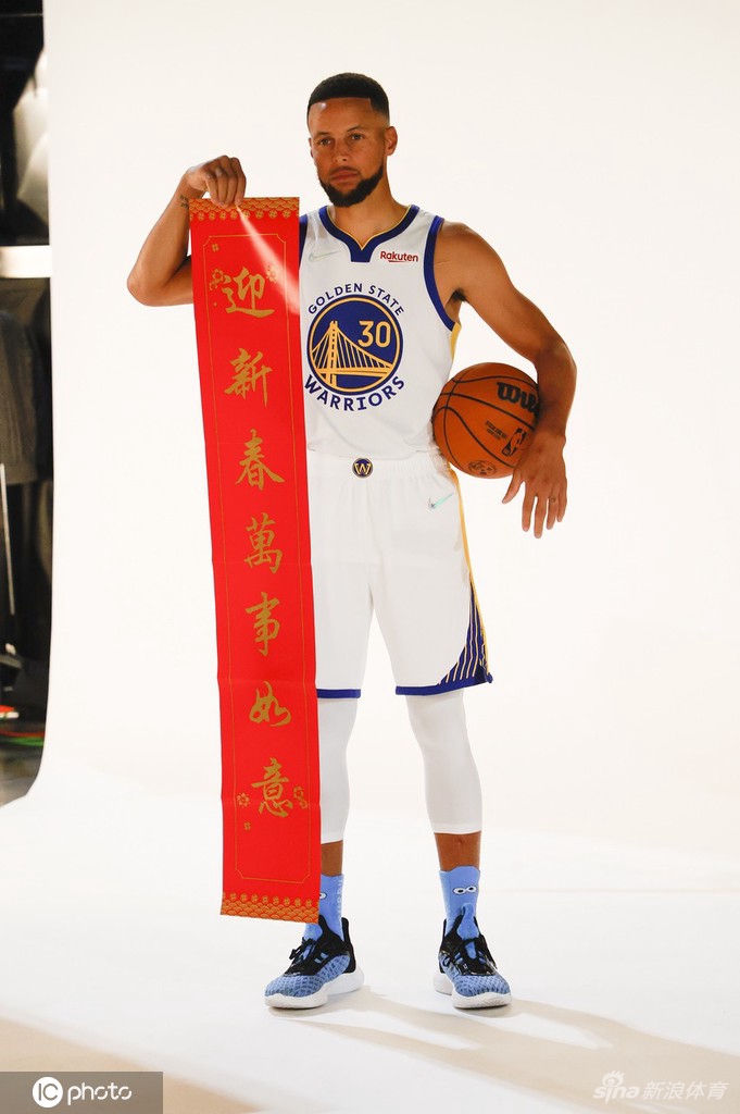 [NBA]勇士队媒体日库里汤神合体