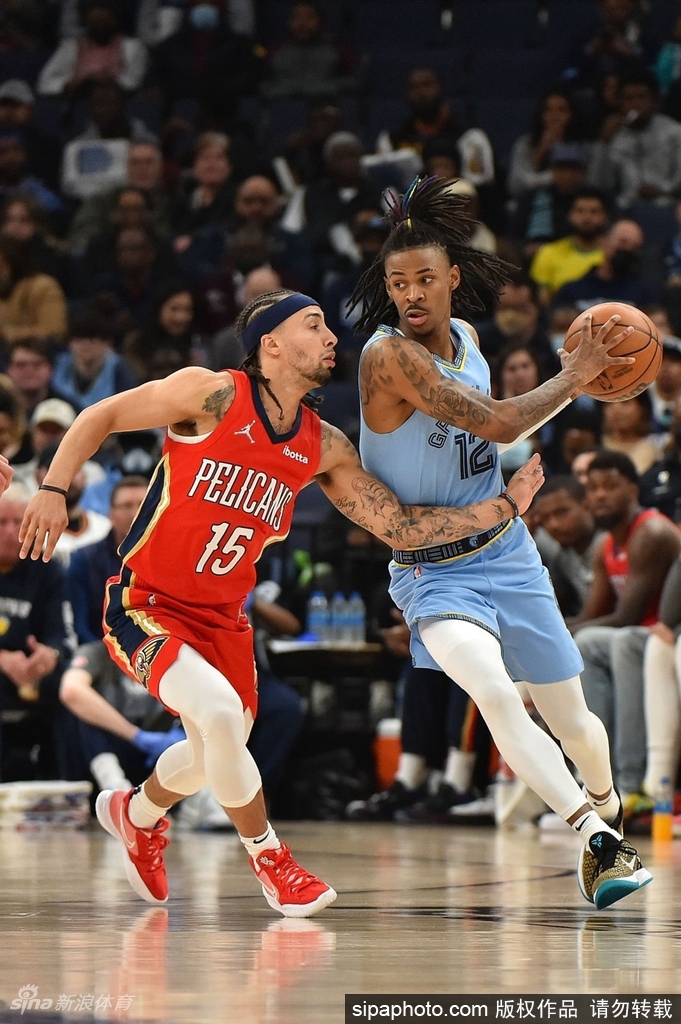 [NBA常规赛]鹈鹕111-132灰熊