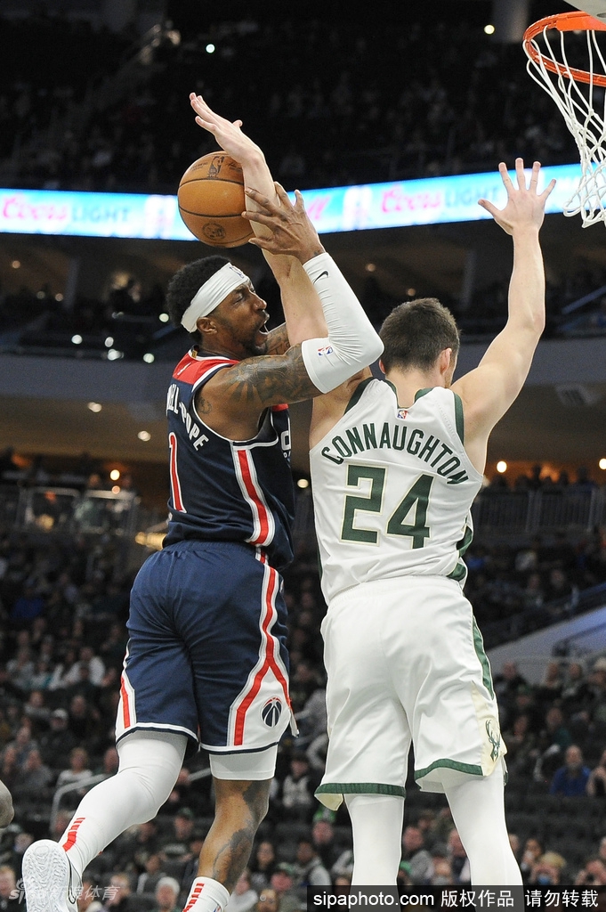 [NBA]奇才102-114雄鹿 霍乐迪砍24+10