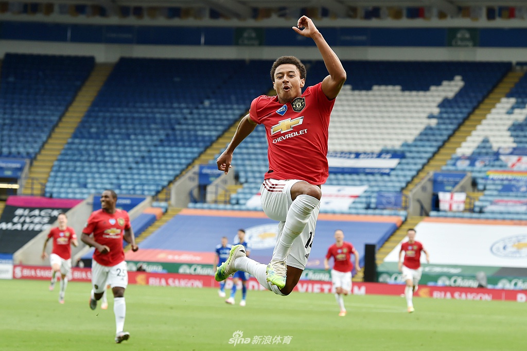 [英超]莱斯特0-2曼联