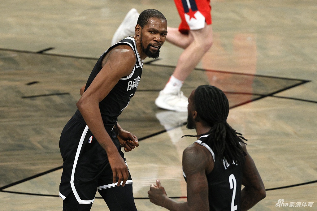 [NBA季前赛]奇才114-119篮网 欧文杜兰特合砍33分