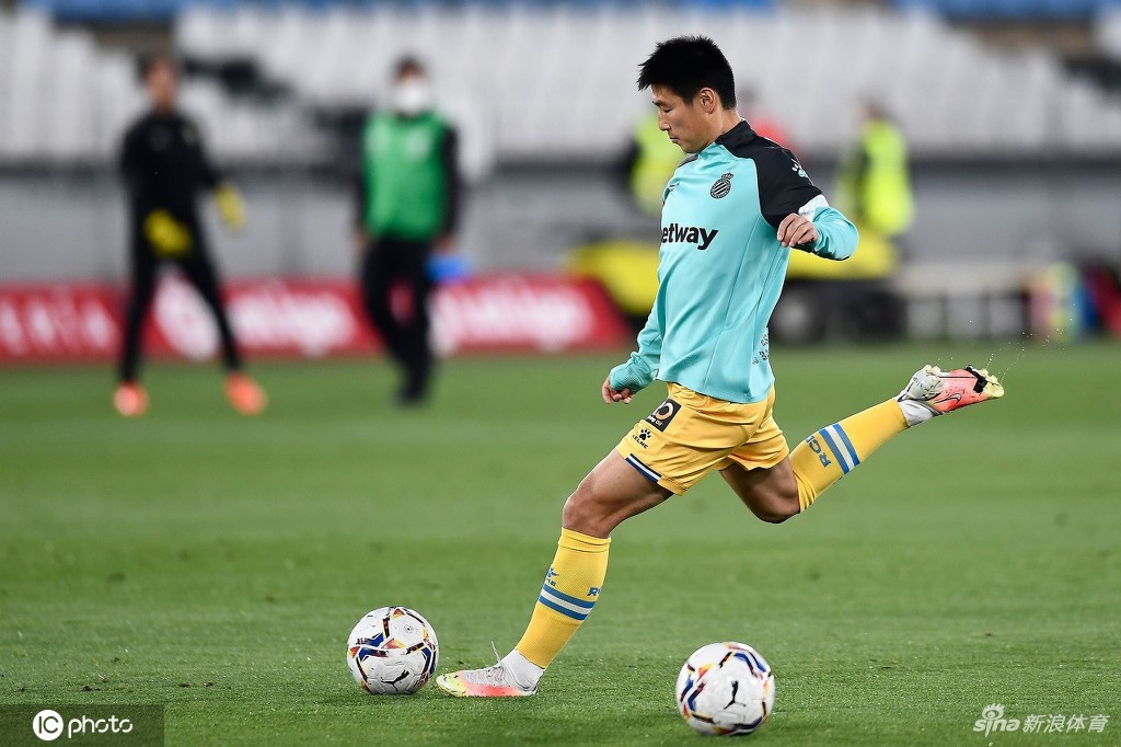 [西乙]西班牙人客场1比1 武磊75分钟替补登场