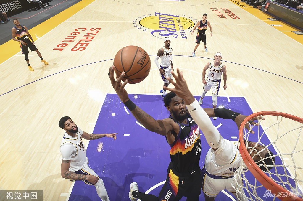 [NBA]太阳110-123湖人 浓眉砍42分12篮板