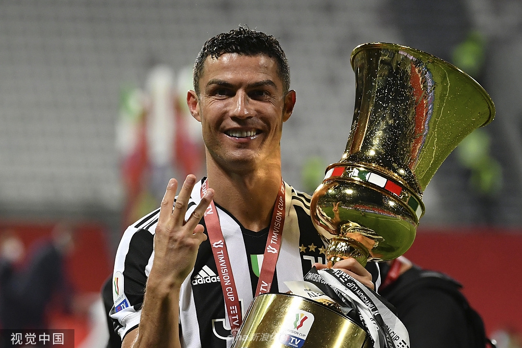 [意大利杯]尤文2-1亚特兰大 第14次夺冠