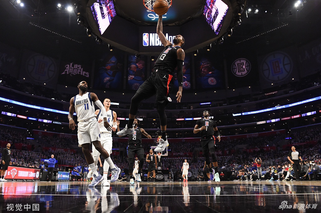 [NBA季后赛]独行侠127-121快船 东契奇39分拿两连胜