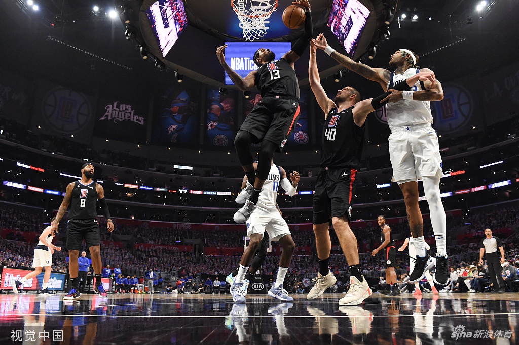 [NBA季后赛]独行侠127-121快船 东契奇39分拿两连胜