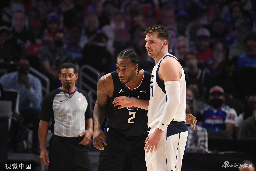 [NBA季后赛]独行侠127-121快船 东契奇39分拿两连胜