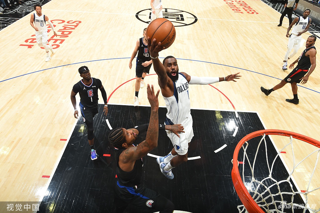 [NBA季后赛]独行侠127-121快船 东契奇39分拿两连胜