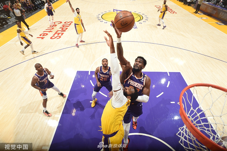 [NBA季后赛]太阳95-109湖人 浓眉豪取34分11篮板