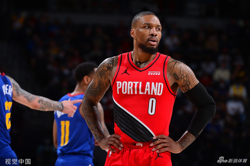 [NBA季后赛]开拓者140-147掘金 利拉德空砍55分