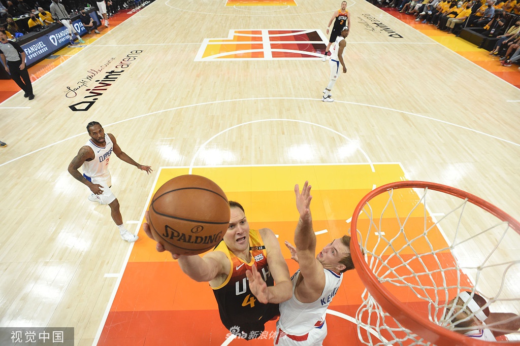 [NBA季后赛]快船109-112爵士 米切尔砍45分