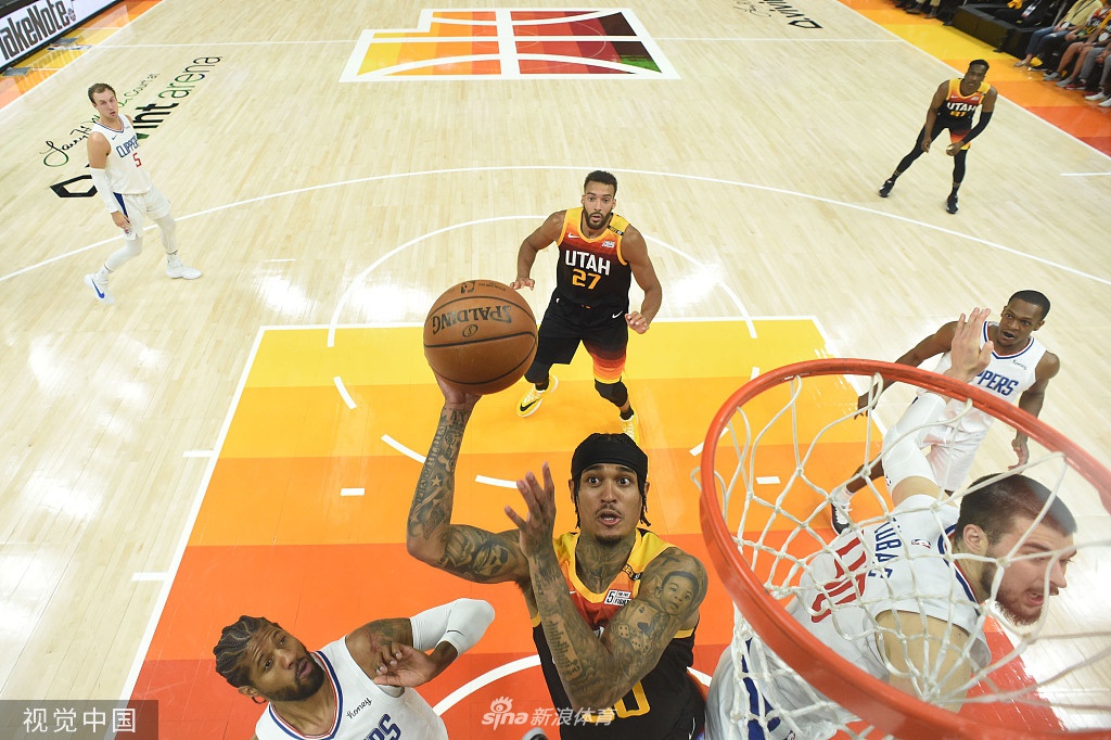 [NBA季后赛]快船109-112爵士 米切尔砍45分