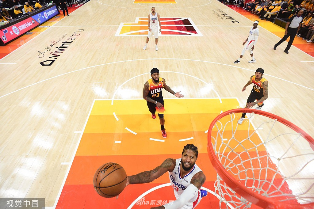 [NBA季后赛]快船111-117爵士 米切尔37分总分2-0