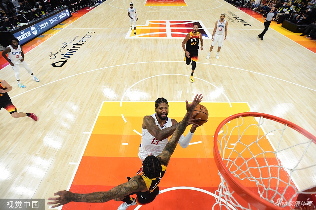 [NBA季后赛]快船119-111爵士 泡椒37分总分3-2