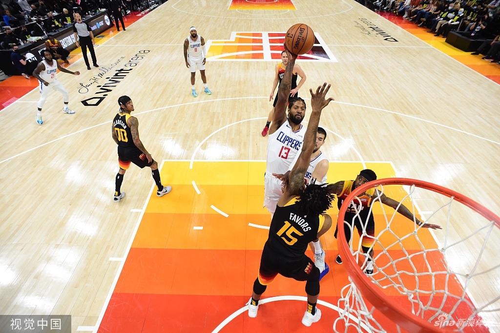 [NBA季后赛]快船119-111爵士 泡椒37分总分3-2