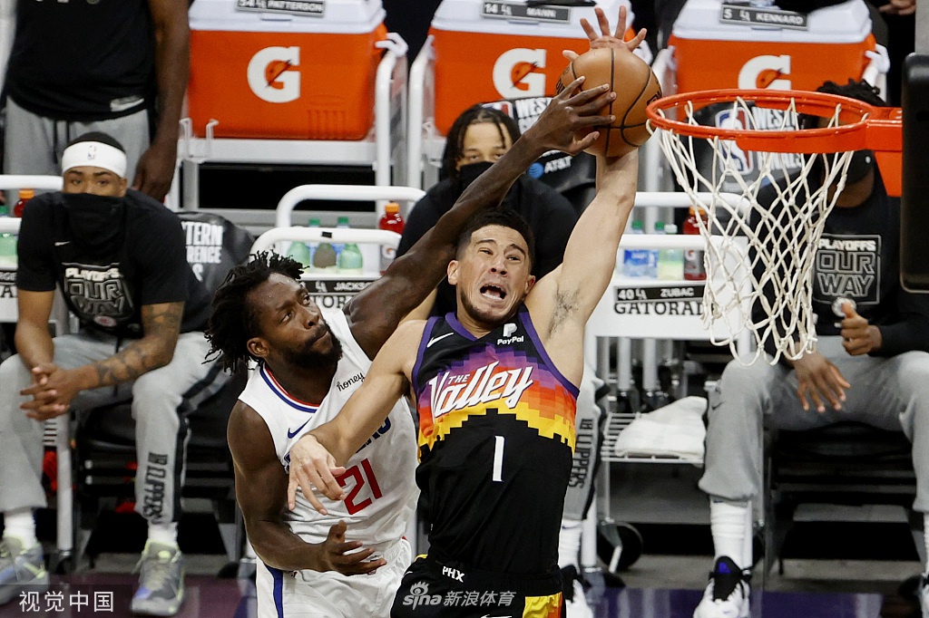 [NBA西部决赛]快船103-104太阳 艾顿绝杀总分2-0