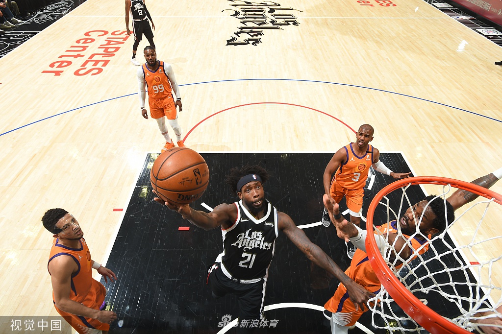 [NBA西部决赛3]太阳vs快船 保罗复出