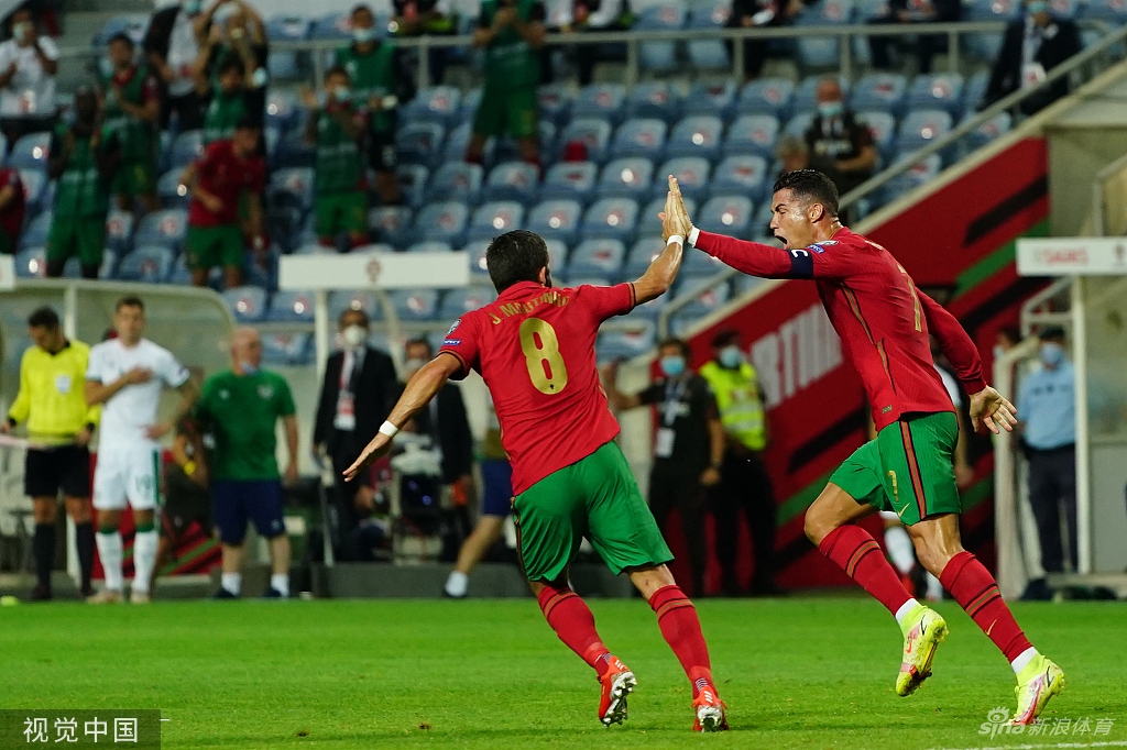 [世预赛]葡萄牙2-1爱尔兰 C罗两球致胜