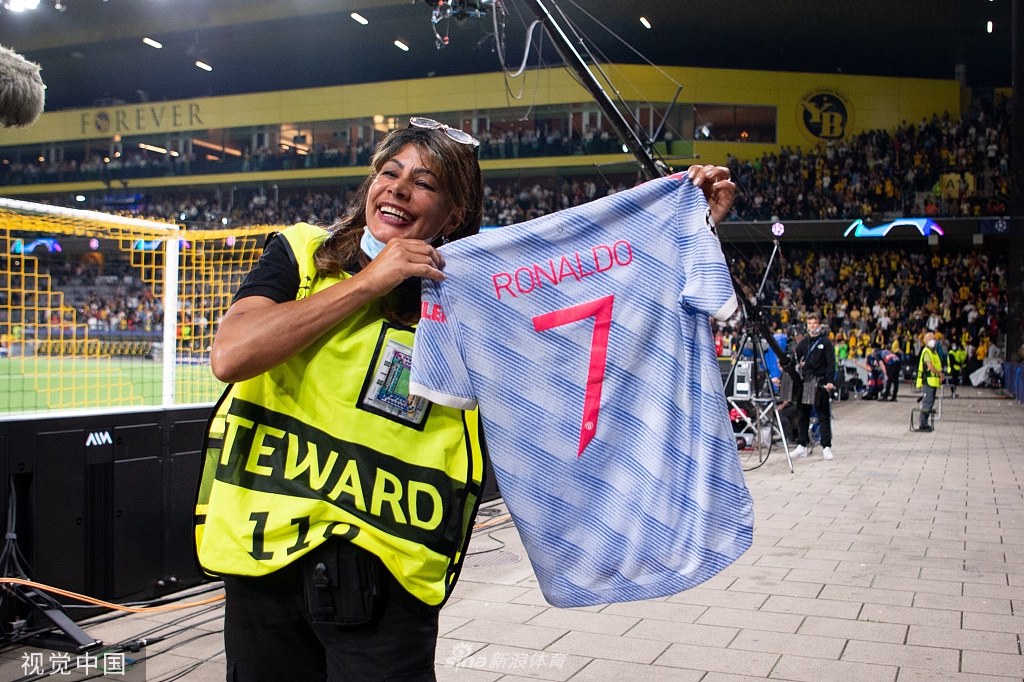 [欧冠]年轻人2-1曼联 C罗破门