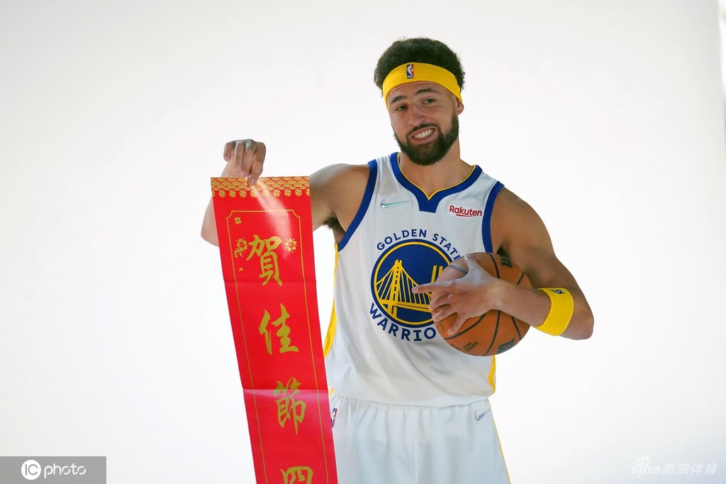 [NBA]勇士队媒体日库里汤神合体