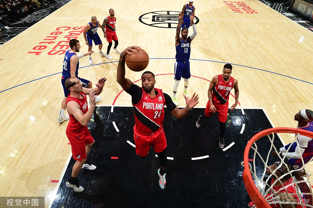 [NBA常规赛]开拓者109-117快船