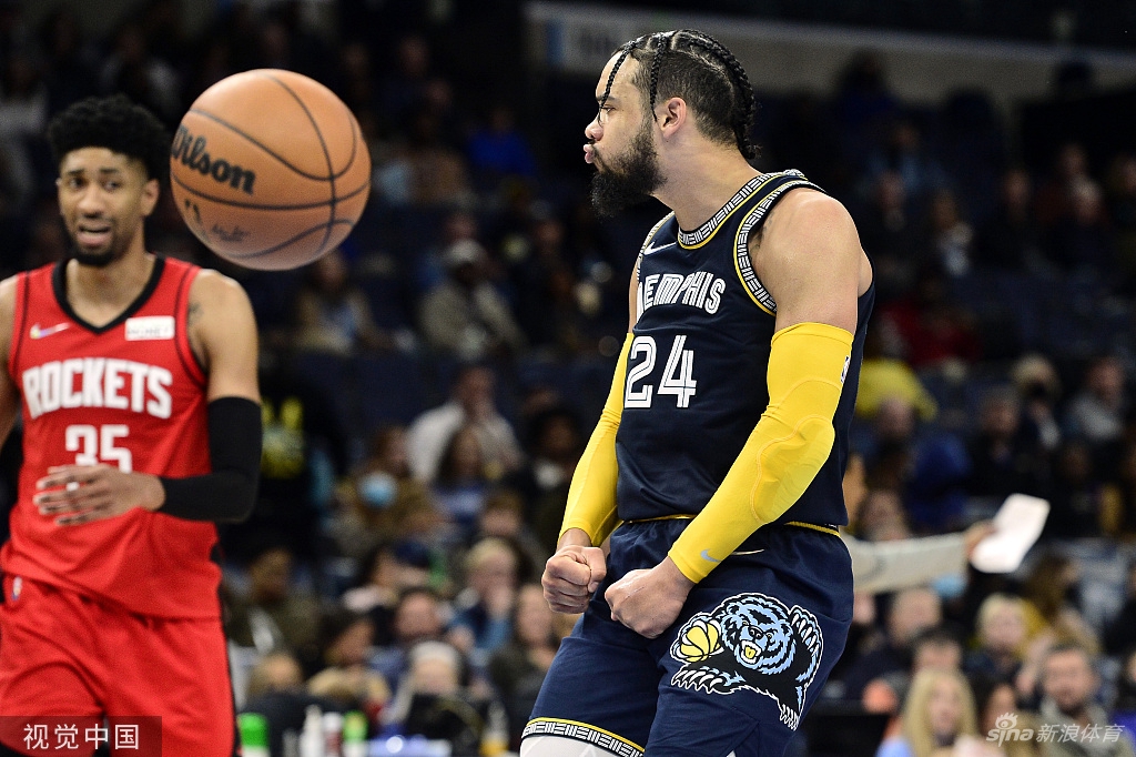 [NBA常规赛]火箭负灰熊吃12连败