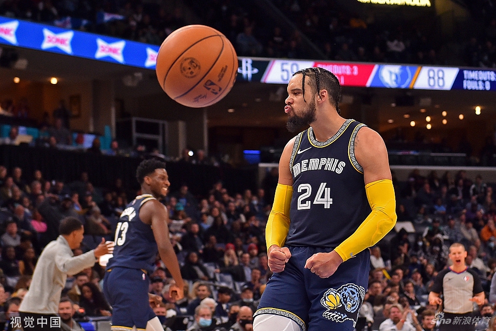 [NBA常规赛]火箭负灰熊吃12连败