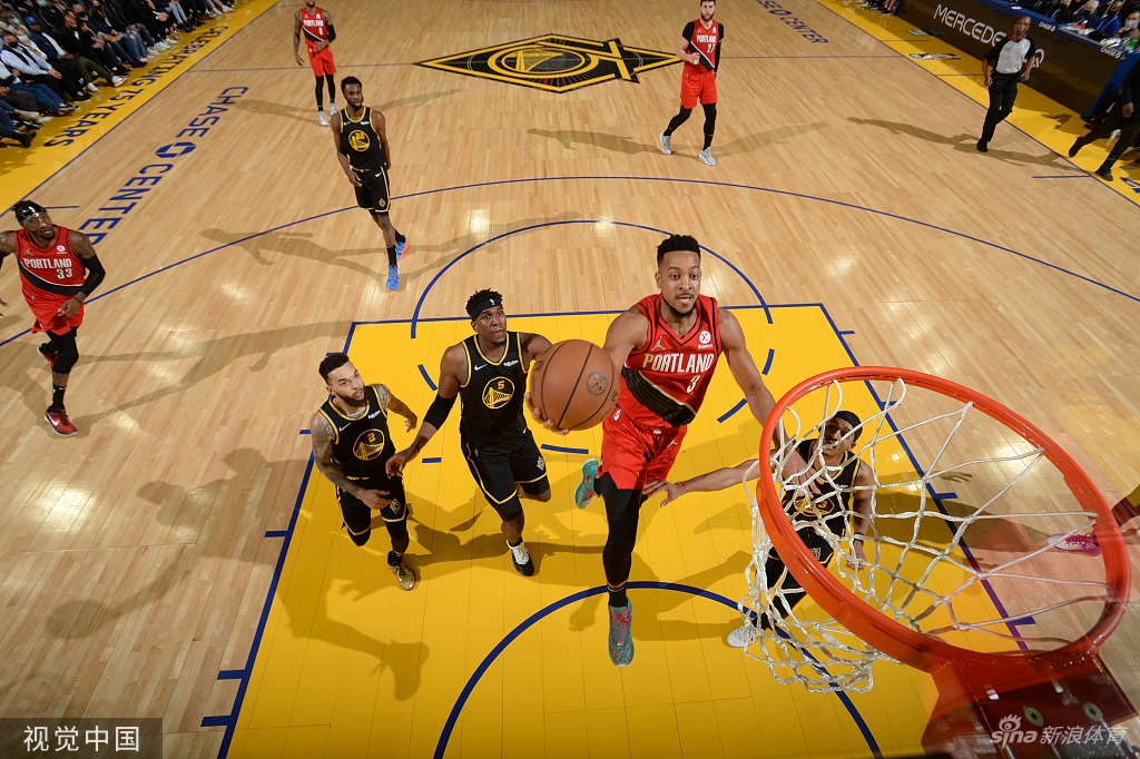 [NBA常规赛]开拓者103-118勇士