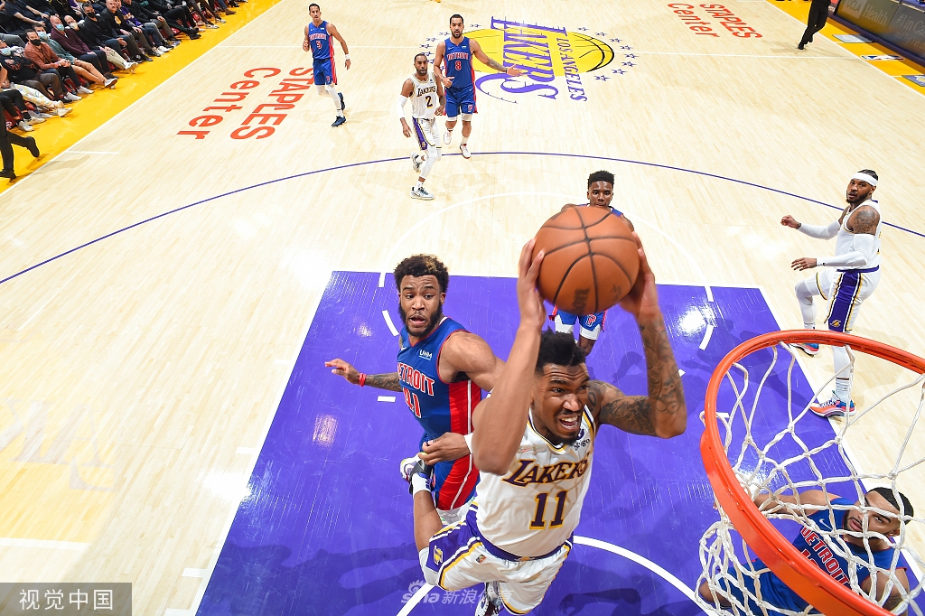 [NBA]活塞106-110湖人 詹姆斯砍33+9