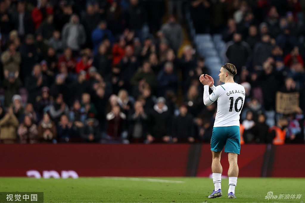 [英超]曼城2-1阿斯顿维拉 斩获四连胜