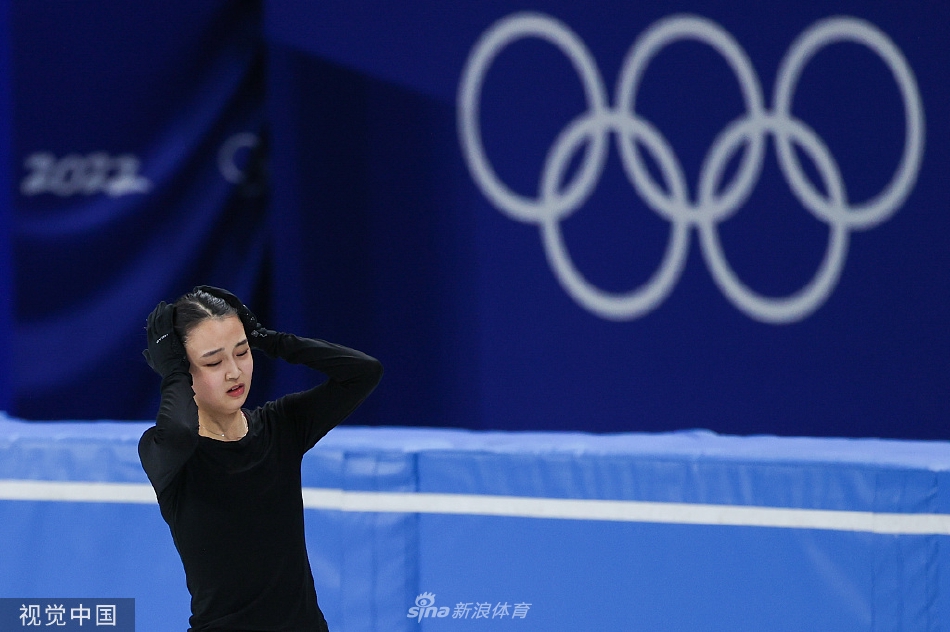 金博洋朱易亮相冬奥花滑训练日