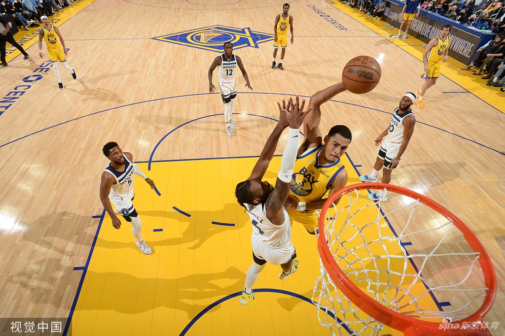 [NBA]森林狼115-124勇士 库里29分6助攻