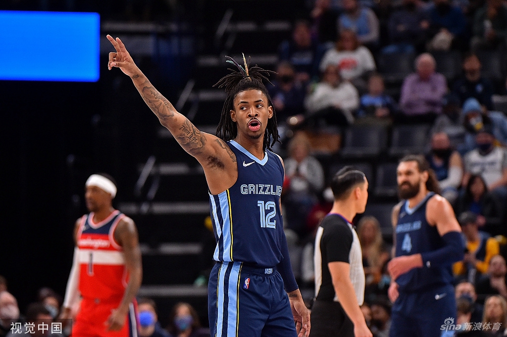 [NBA常规赛]奇才95-115灰熊